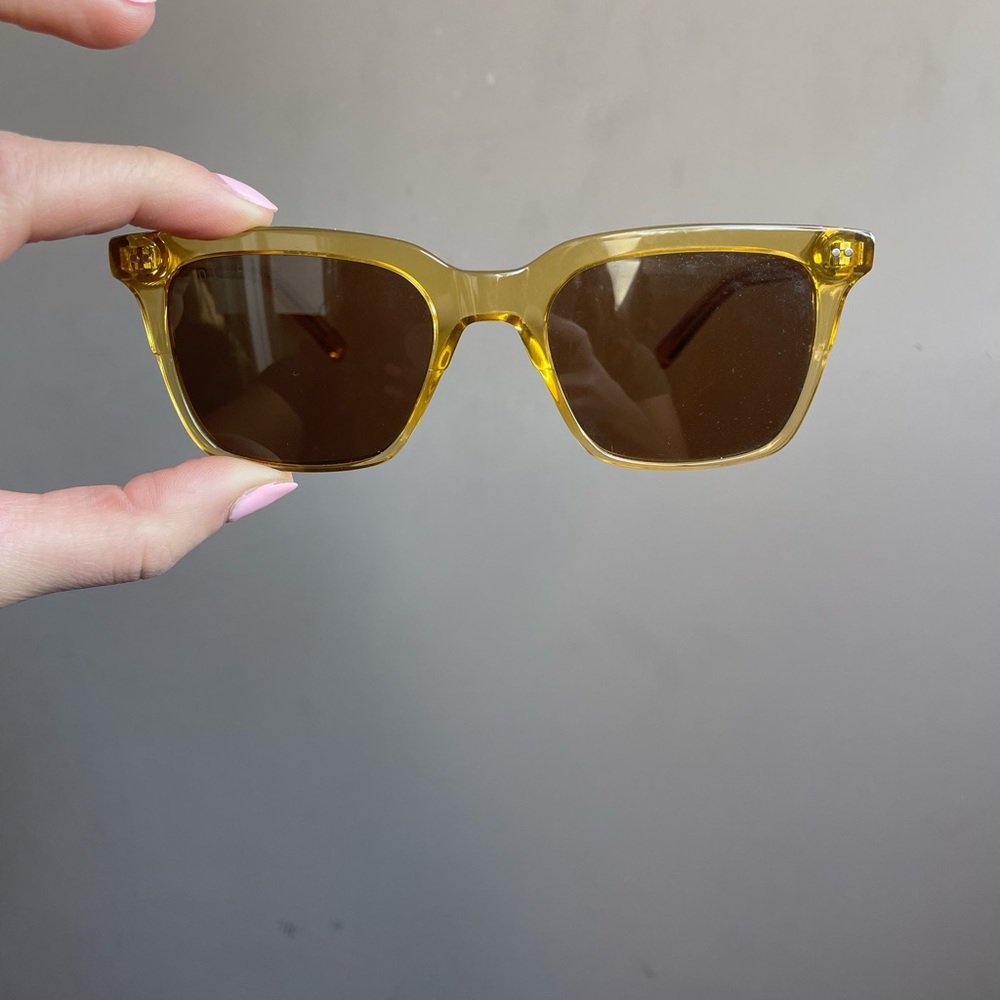 Yellow Polarized DIFF Sunglasses - image 3